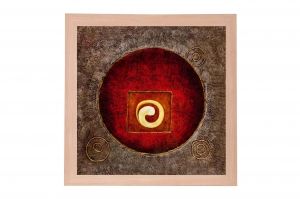 Framed Print - Red globe