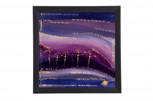 Framed Print - Space dance