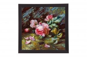Framed Print - Pink roses