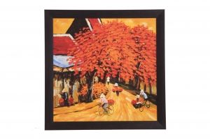 Framed Print - Golden autumn