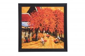 Framed Print - Golden autumn