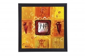 Framed Print - The three musicians