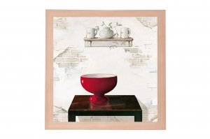 Framed Print - Red Bowl 2