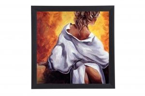 Framed Print - Woman