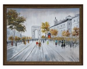 Oil painting Champs-Elysees