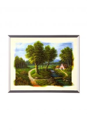 Mylar framed print "Greenery"