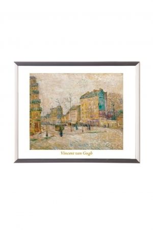 Mylar framed print "The Street"