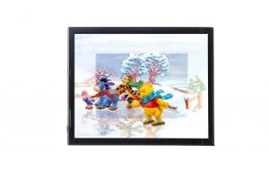 Mylar framed print - Ice skating