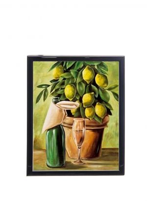 Mylar Framed Print - Lemon tree