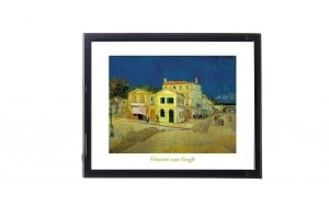 Mylar framed print "The Yellow House"