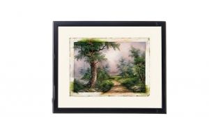 Mylar Framed Print – Mountain walk