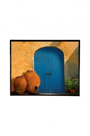 Mylar Framed Print  – House in Morocco