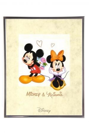 Mylar Framed Print  – Mickey and Minnie Mouse