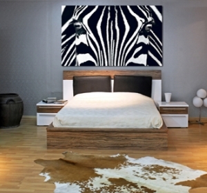 Photo wall Zebra