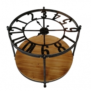 Table with clock