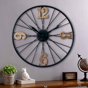 Wall clock metal Sydney