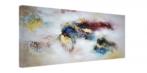 Картина с маслени бои Абстрактни багри