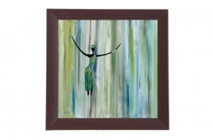 Framed Print - Dancing woman 