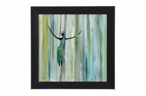 Framed Print - Dancing woman 