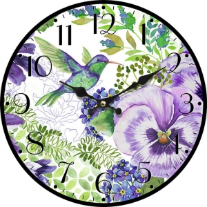 Wall clock Hummingbird