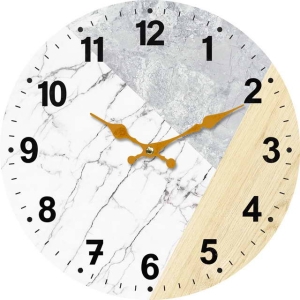 Стенен часовник "Трио" с безшумен часовников механизъм