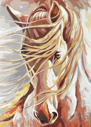 Oil painting Oil painting Horse