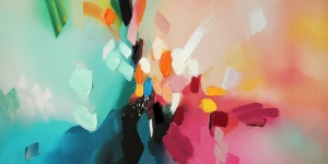 Картина с маслени бои Абстрактни елементи 2