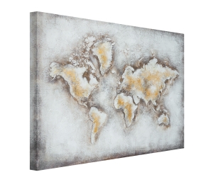 Oil painting Map