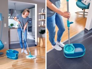 Комплект за почистване CLEAN TWIST DISC MOP ERGO LEIFHEIT