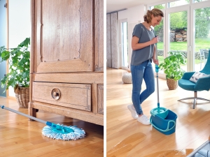 Комплект за почистване CLEAN TWIST DISC MOP ERGO LEIFHEIT