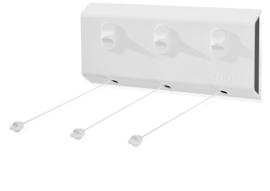 Rollfix 150 Triple Longline wall-mounted washing line