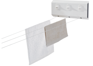 Rollfix 150 Triple Longline wall-mounted washing line