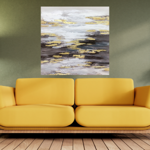 Oil painting Abstract illusion