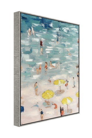 Framed oil painting Summer