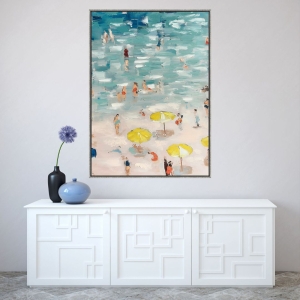 Framed oil painting Summer