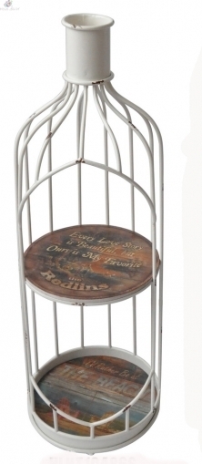 Metal Shelf White bottle 3