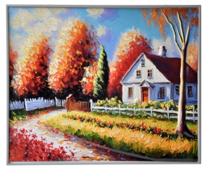 3Д картина от метал - Есенна симфония