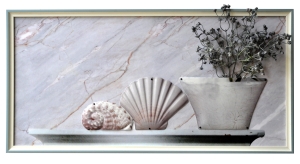 3Д картина от метал - Морска градина