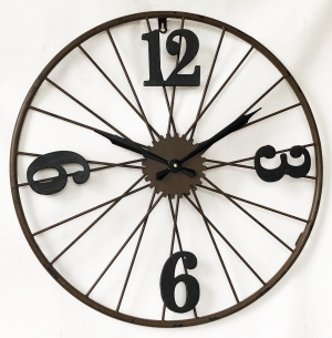 Wall clock metal Noa