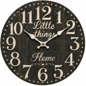 Wall clock lITTLE THINGS with Silent Clock Movement