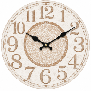 Provence Wall Clock with Silent Clock Movement
