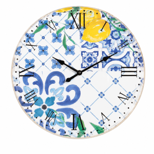 Amalfi Wall Clock with Silent Clock Movement