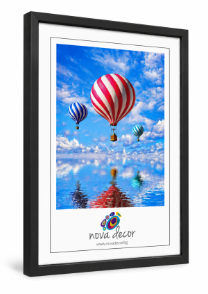 Plastic Frame Black (A4) 