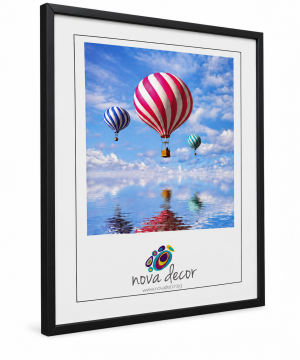 Plastic Frame Black 30x40 cm